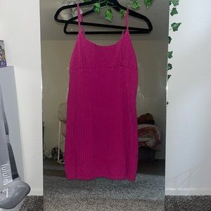Pink dress!